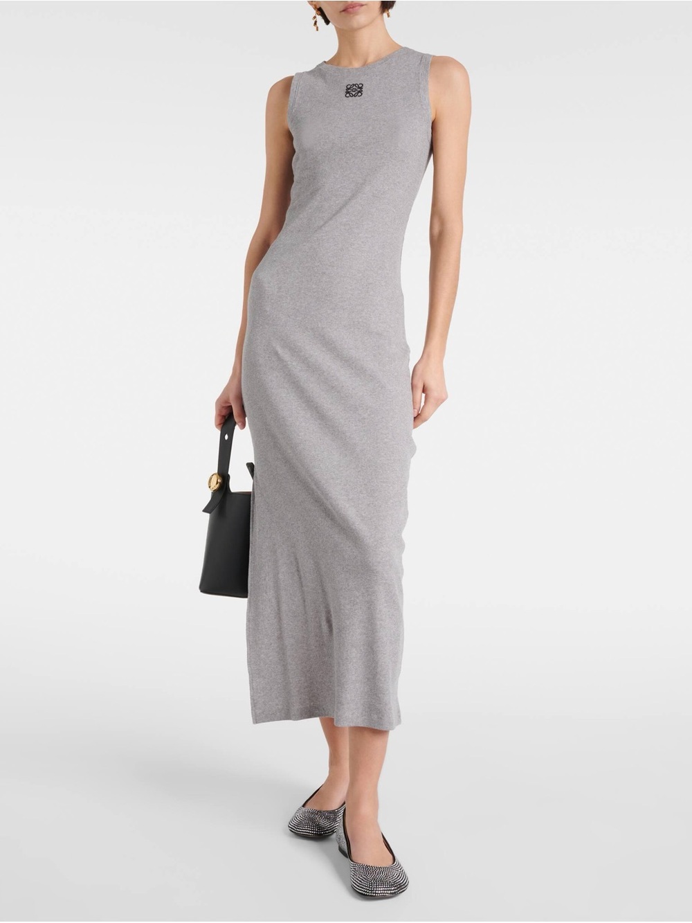 LOEWE anagram tank bodycon dress